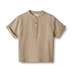 Wheat Shirt Svend - Beige stone